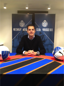 Conversation Manager Kirsten Willem van Club Brugge